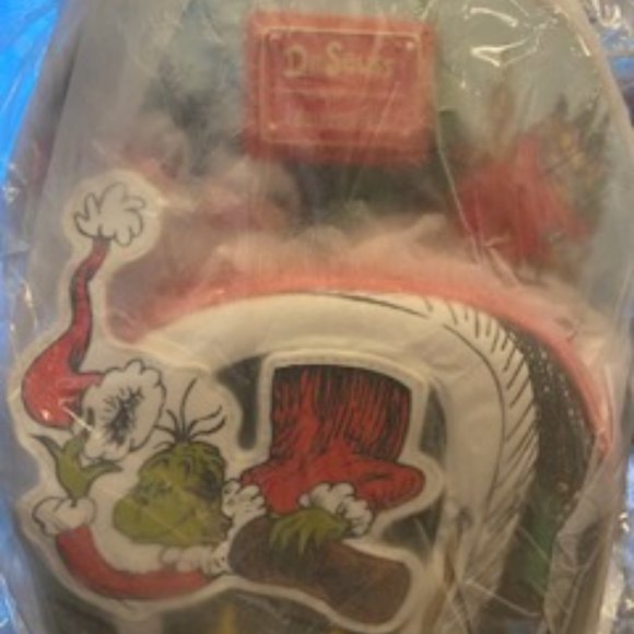 dr. seuss the grinch chimney thief mini-backpack Loungefly Dr. Seuss The Grinch Chimney Thief Mini Backpack